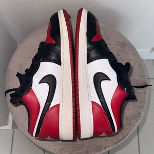 Red/Black/White NIKE Air Jordans size 7Y Womens US 8.5/9